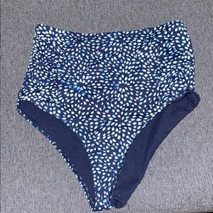 High waisted swimsuit bottoms
